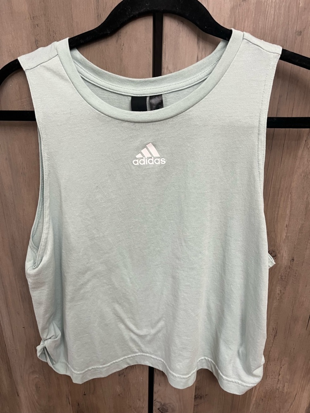 Adidas Mint Green Sleeveless Muscle Tank